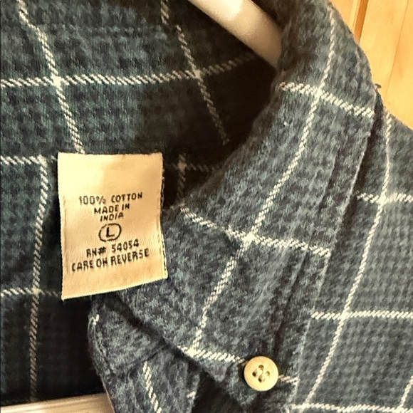 Bugle Boy Original Men's Blue Checkered Shirt - Picture 4 of 5